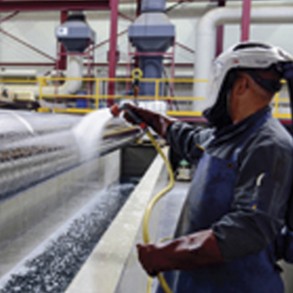 Behandlung der Stifte